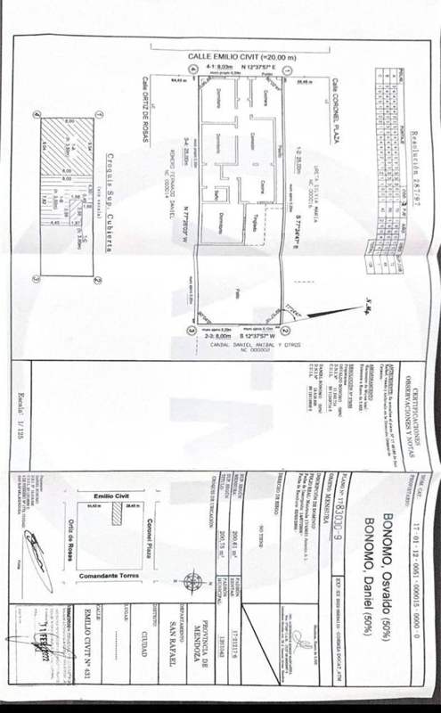 Plano de mensura